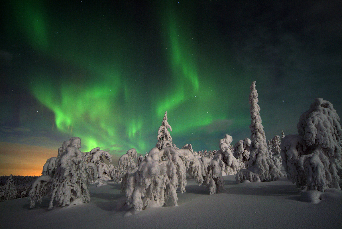 Finlande En Laponie Au Pays Des Aurores Boréales 