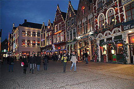 Lumières de Noël à Bruges