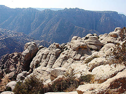 Paysage du Wadi Dana
