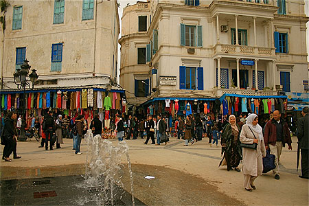 Entrée du Souk à Tunis Entrée du Souk à Tunis