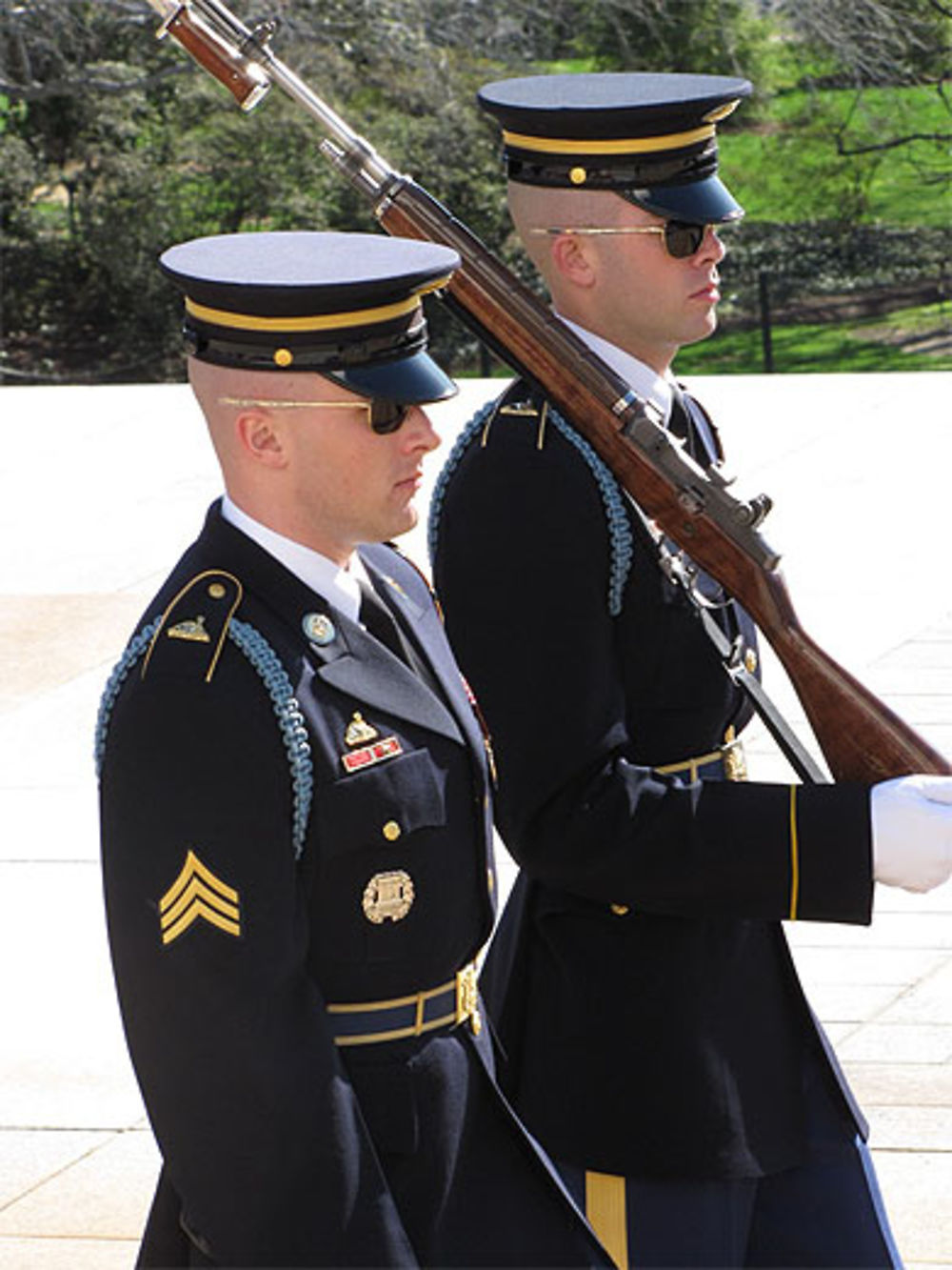 Relève de la garde au Soldat inconnu