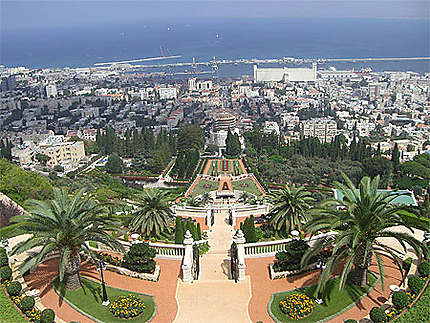 Haïfa - Les jardins de Bahaïs