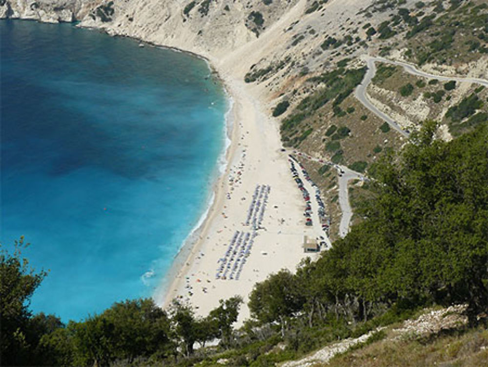 Myrtos beach