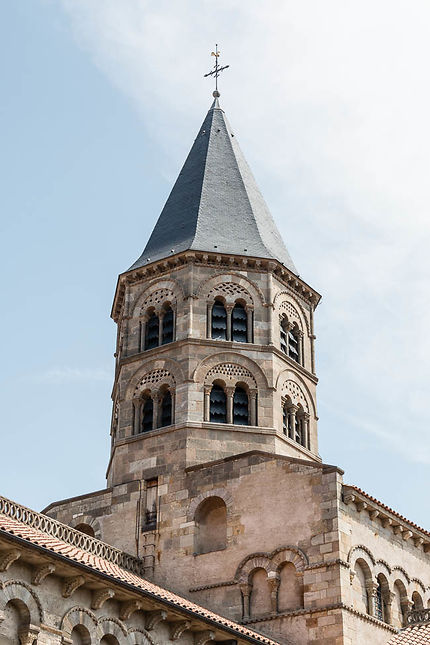 Clermont-Ferrand, Notre-Dame-du-Port, le clocher