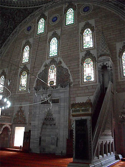 Beyazit Külliyesi : intérieur de la mosquée