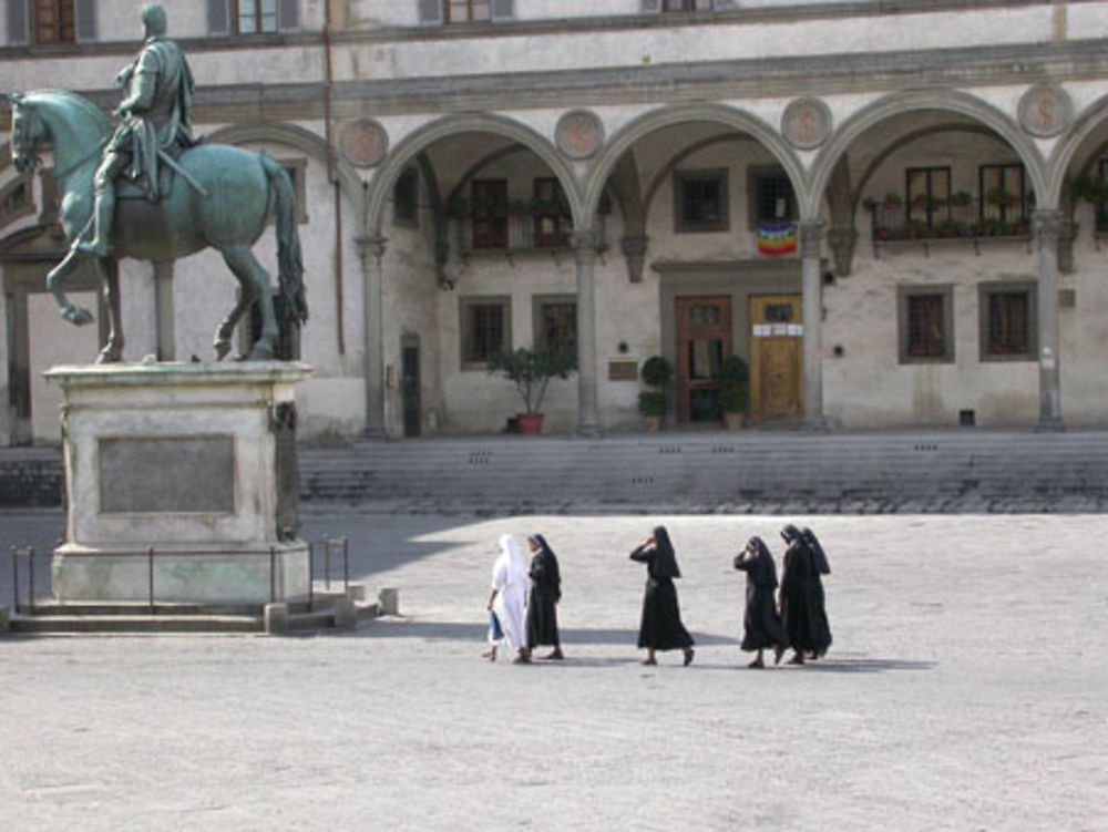 Un après midi ordinaire à Florence