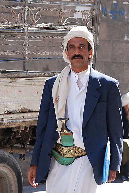Yéménite à Sanaa