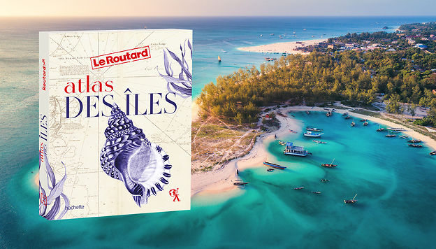 Atlas des &icirc;les : le nouveau beau livre du Routard