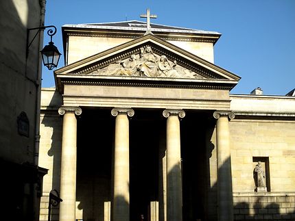 Façade de l'église du Saint Sacrement 