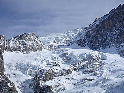 Glaciers au dessus des vallons de la Meije