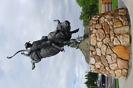 Statue à l'Old West Museum