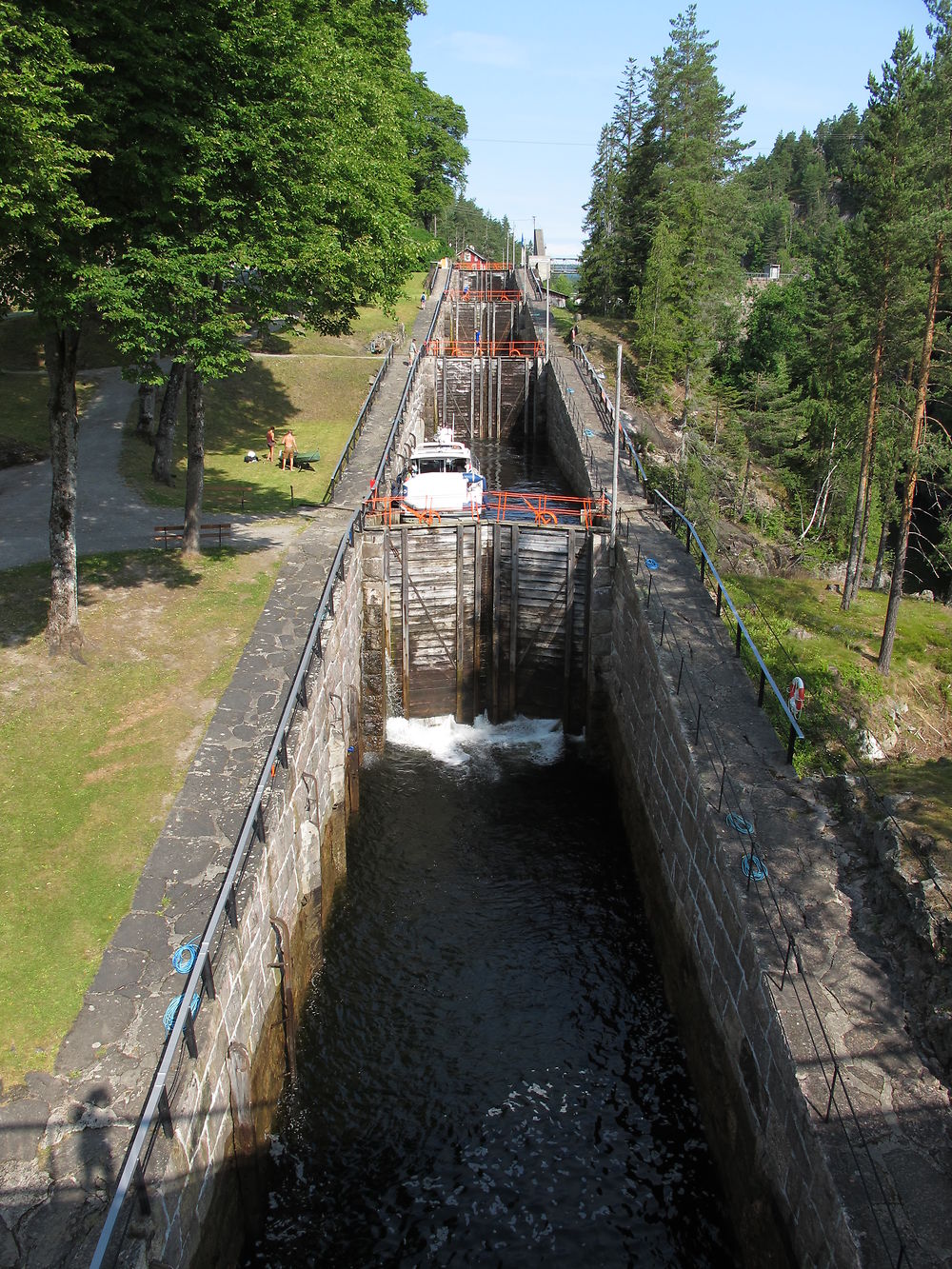 Ecluses à Vrangfossen