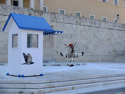 Relève de la garde place Syntagma Athènes