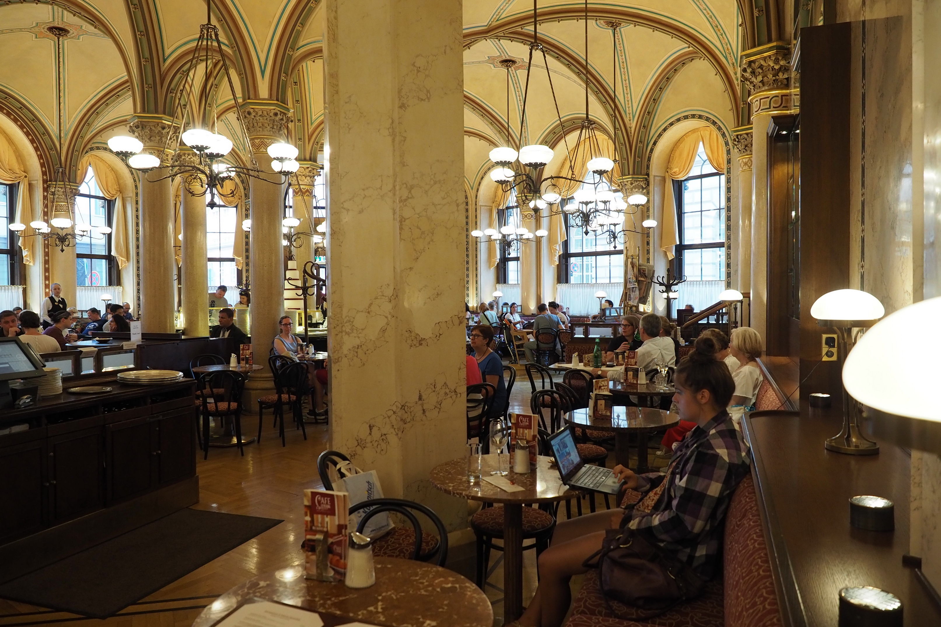 Au Café central à Vienne