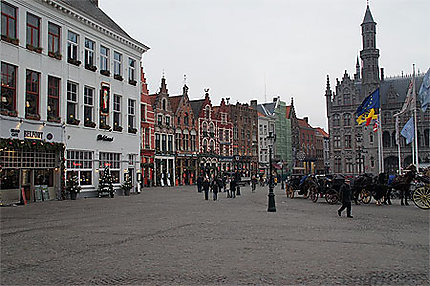 Bruges, place du marché