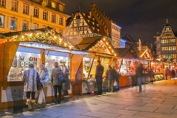 Et pour la fin de l'année... les marchés de Noël, grande tradition alsacienne