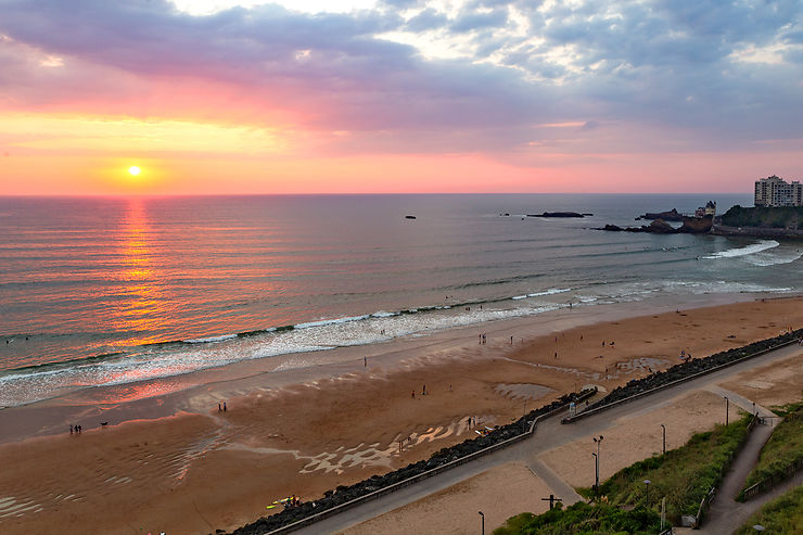 Côte des Basques, à Biarritz : un spot de surf mythique