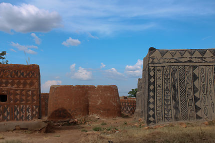 Tiébélé, concession royale, Burkina Faso
