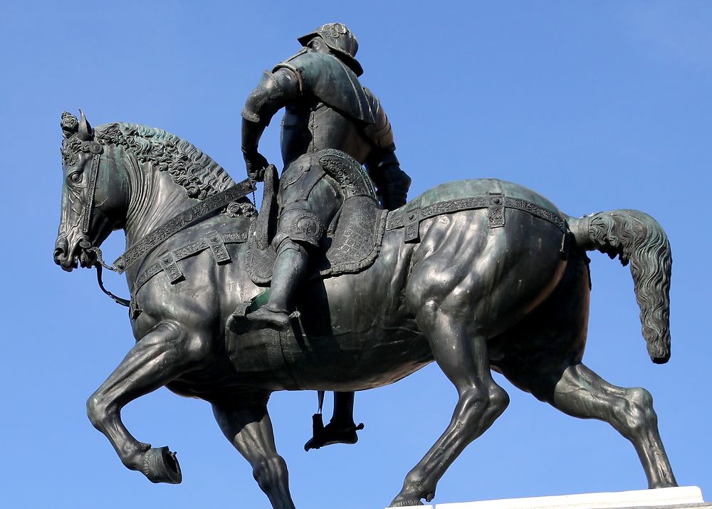 Monumento equestre al condottie rtolomeo Colleoni 