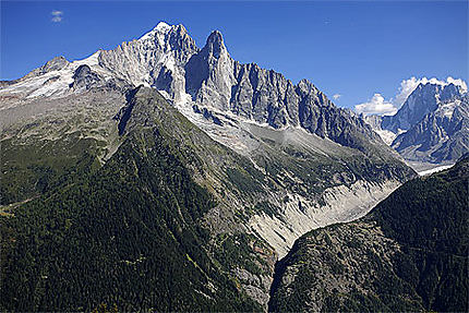 L'aiguille Verte et les Drus