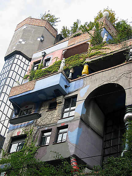Maison-Hundertwasser à Vienne