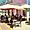 Terrasse de café à Campeche