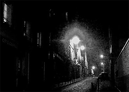 Rue Richomme la nuit