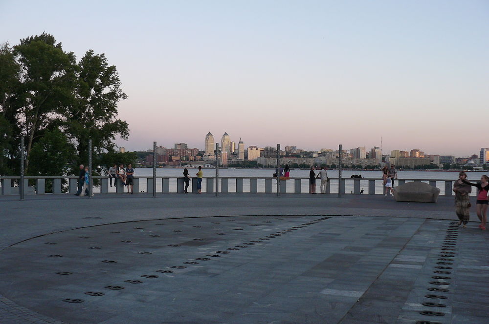 Une soirée dans la banlieue de Dniepropetrovsk