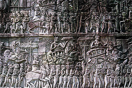 Bas relief Angkor