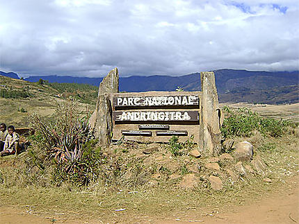 Entrée du Parc national d'Andringitra