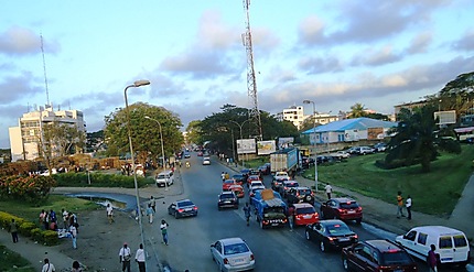Embouteillage à Abidjan