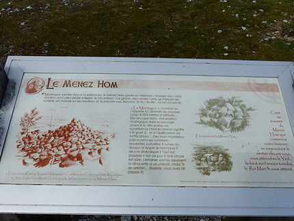 Histoire du Menez-Hom, Finistère