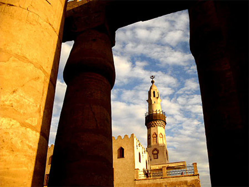 Mosquée dans le temple