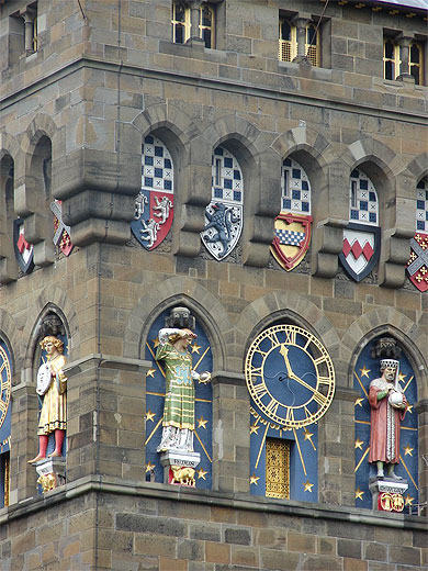 Horloge du château de Cardiff Horloge du château de Cardiff