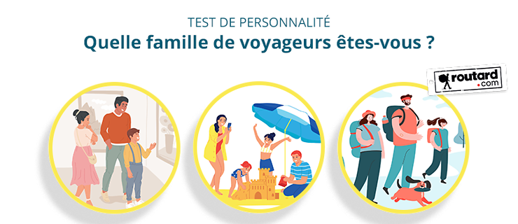 Test de personnalité - Quelle famille de voyageurs êtes-vous ? Faites le test