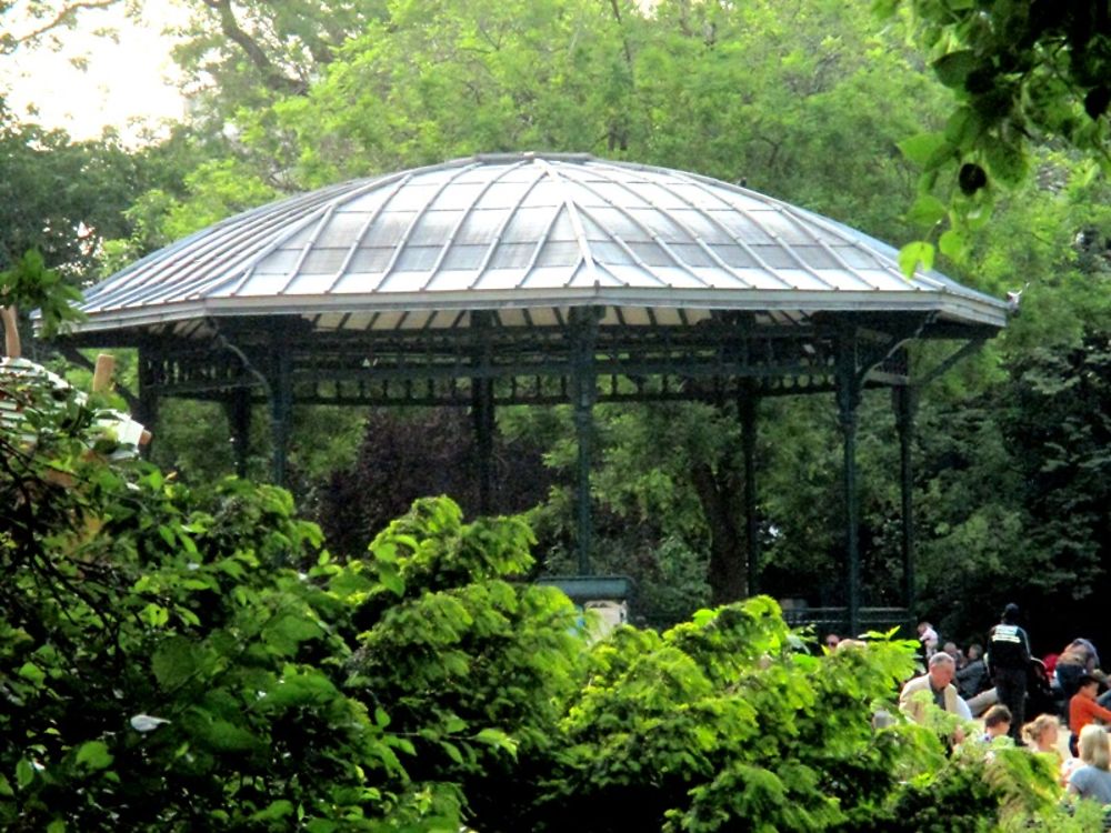 Le Kiosque, square espace vert