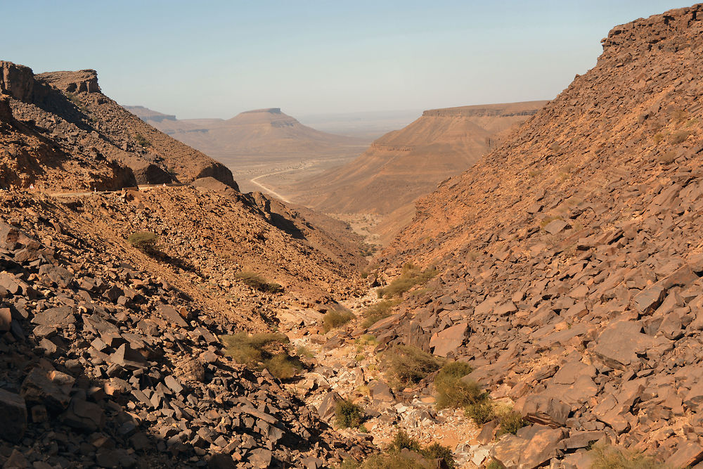 Depuis le col de Nouatil  (appelée route Ebnou)