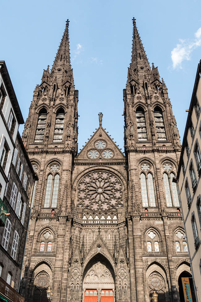 Clermont-Ferrand, La Cathédrale Notre-Dame
