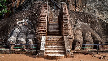 Les griffes du Rocher du Lion, Sigiriya