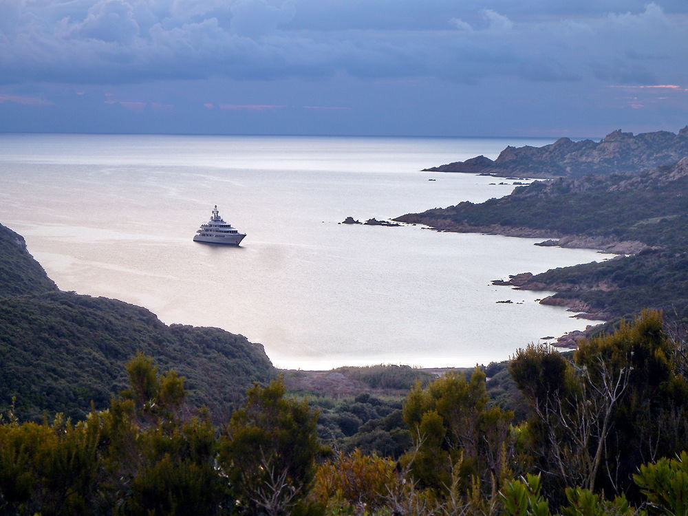 Mouillage à Cala di Paraguano