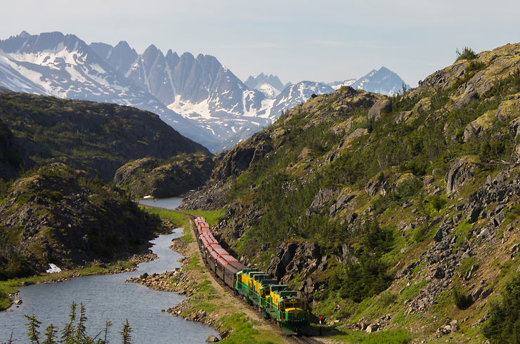 White Pass & Yukon Route - Le train de la ruée vers l'or (Alaska, Canada)