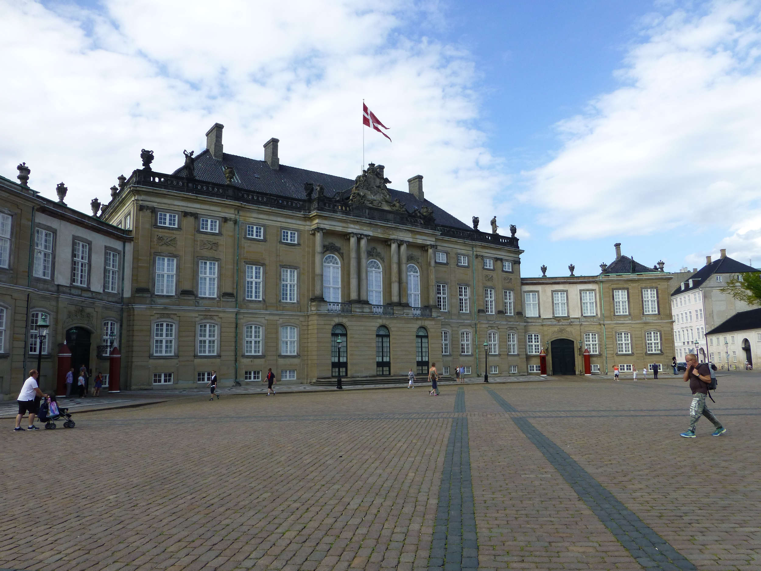 Palais royal : Palais d'Amalienborg : Copenhague : Routard.com