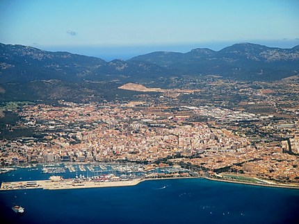 Palma de Mallorca (vue d' avion)