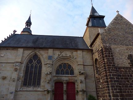 L'église St Gilles à Malestroit