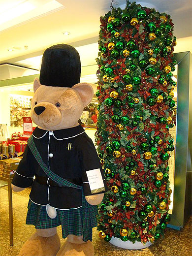 Peluche chez Harrods Peluche chez Harrods