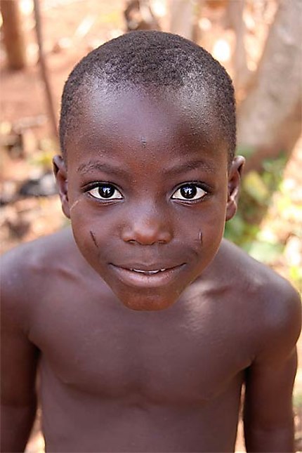 Jeune garçon à Ouidah
