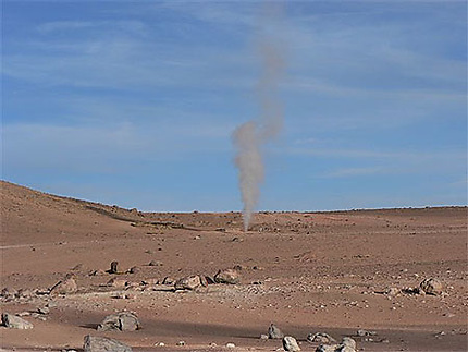 Le geyser du désert