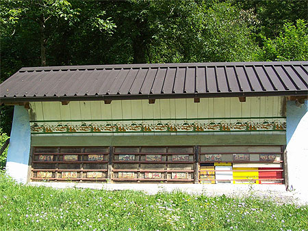 Ruches décorées Ruches décorées