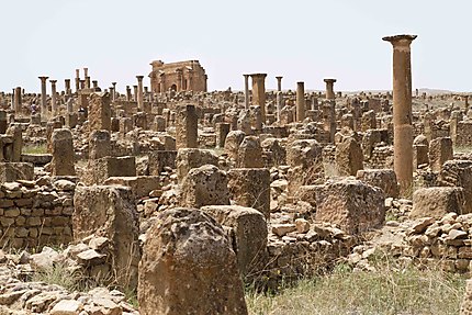 Aurès - Timgad - Ruines romaines