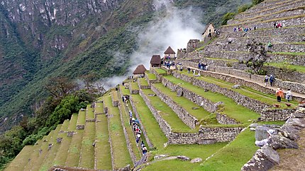 Terrasses au Machu Picchu